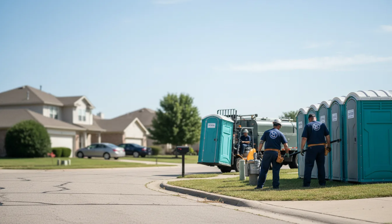 Porta Potty Rental in Lickingville, PA near me